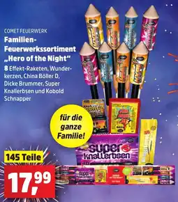 Thomas Philipps COMET FEUERWERK Familien-Feuerwerkssortiment ,,Hero of the Night" Angebot