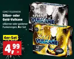 Thomas Philipps COMET FEUERWERK Silber- oder Gold-Vulkane Angebot