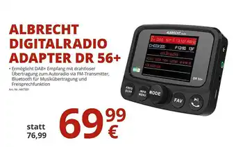 A.T.U. Albrecht Digitalradio Adapter Angebot