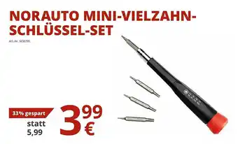 A.T.U. Norauto Mini Vielzahn Schlüssel Set Angebot