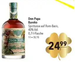 CITTI Markt Don Papa Baroko Spirituose auf Rum-Basis, 40% Vol. Angebot
