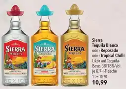 CITTI Markt Sierra Tequila Blanco oder Reposado oder Tropical Chilli Likör auf Tequila- Basis 38/18% Vol. Angebot