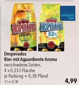 CITTI Markt Desperados Bier mit Aguardiente Aroma Angebot