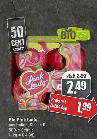 Edeka Bio Pink Lady Angebot