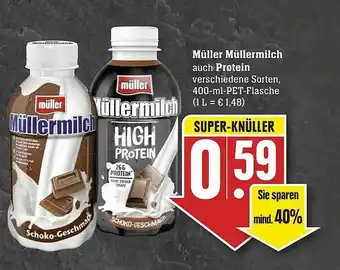 Edeka Müller Müllermilch Auch Protein Angebot