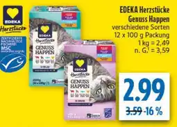 diska EDEKA Herzstücke Genuss Happen Angebot