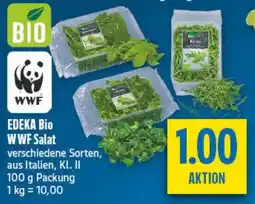 diska EDEKA Bio WWF Salat Angebot