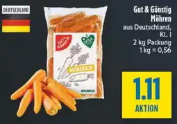 diska Gut & Günstig Möhren Angebot