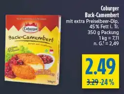 diska Coburger Back-Camembert Angebot