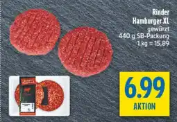 diska Rinder Hamburger XL gewürzt Angebot
