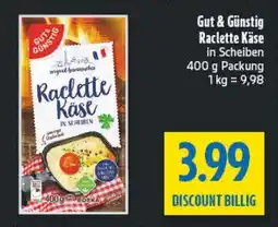 diska Gut & Günstig Raclette Käse Angebot