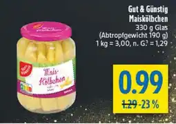 diska Gut & Günstig Maiskölbchen Angebot