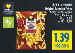 diska EDEKA Herzstücke Original Backofen Frites Angebot