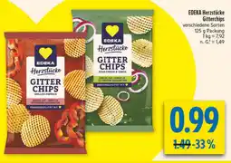 diska EDEKA Herzstücke Gitterchips Angebot
