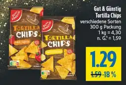diska Gut & Günstig Tortilla Chips Angebot