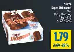 diska Storck Super Dickmann's 9er Angebot