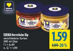 diska EDEKA Herzstücke Dip Angebot