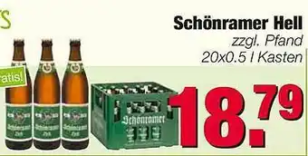 Edeka Scherer Schönramer Hell Angebot