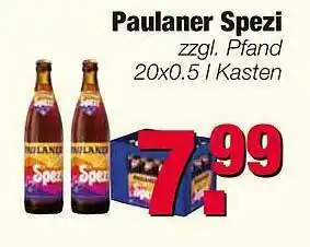 Edeka Scherer Paulaner Spezi Angebot