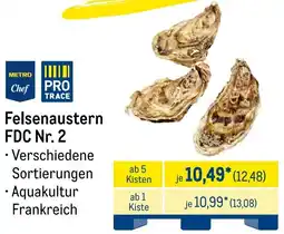 METRO METRO Chef Felsenaustern FDC Nr. 2 Angebot