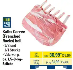 METRO Kalbs Carrée (Frenched Racks) hell Angebot