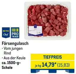 METRO METRO Chef Färsengulasch Angebot