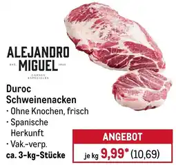 METRO ALEJANDRO MIGUEL Duroc Schweinenacken Angebot