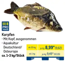 METRO Karpfen Angebot