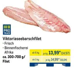 METRO Viktoriaseebarschfilet Angebot