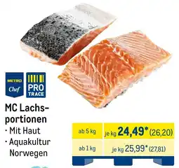 METRO METRO Chef MC Lachsportionen Angebot
