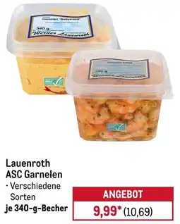 METRO Lauenroth ASC Garnelen Angebot