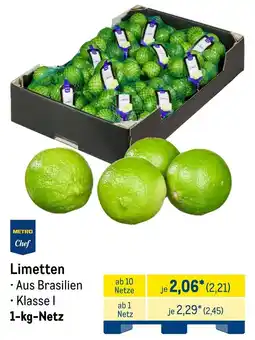 METRO METRO Chef Limetten Angebot