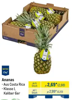 METRO METRO Chef Ananas Angebot