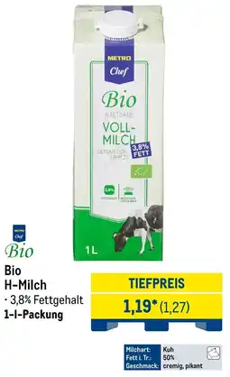 METRO METRO Chef Bio H-Milch Angebot