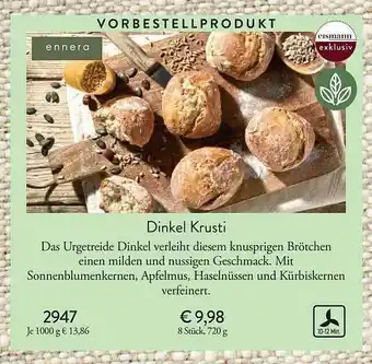 Eismann Dinkel Krusti Angebot