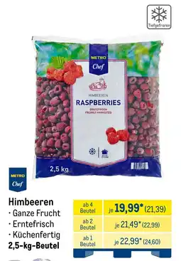 METRO METRO Chef Himbeeren Angebot