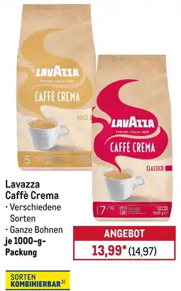 METRO Lavazza Caffè Crema Angebot