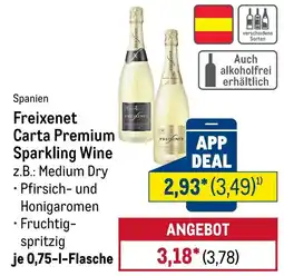 METRO Freixenet Carta Premium Sparkling Wine Angebot