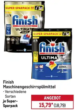 METRO Finish Maschinengeschirrspülmittel Angebot