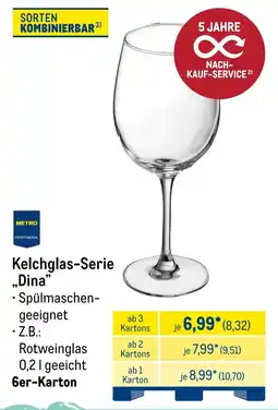 METRO METRO PROFESSIONAL Kelchglas-Serie ,,Dina" Angebot