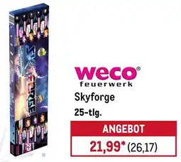 METRO weco feuerwerk Skyforge Angebot