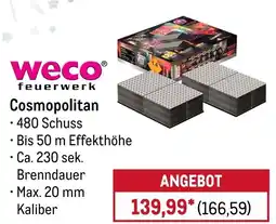METRO weco feuerwerk Cosmopolitan Angebot