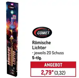 METRO COMET FEUERWERK Römische Lichter Angebot