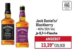 METRO Jack Daniel's/Blackberry Angebot