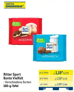 METRO Ritter Sport Bunte Vielfalt Angebot