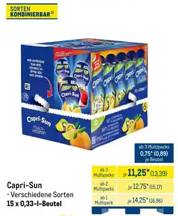 METRO Capri-Sun Angebot