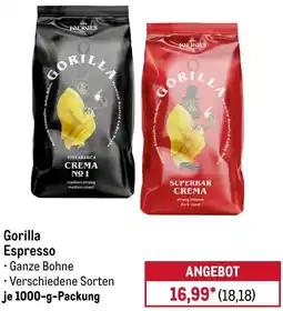 METRO Gorilla Espresso Angebot