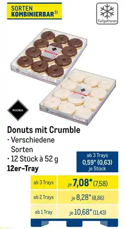 METRO RIOBA Donuts mit Crumble Angebot