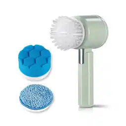 Netto Marken-Discount CLEANmaxx Akku-Reinigungsbürste 4-tlg. 5V mint Angebot