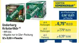 METRO Underberg Kräuterlikör Angebot